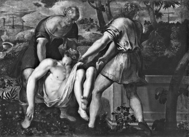 A. C. Cooper — Anonimo veneziano - sec. XVI - Trasporto di Cristo al sepolcro — insieme